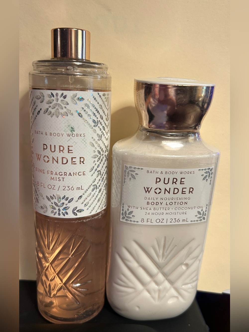 Bath & Body Works Pure Wonder Lotion and Fragrance Mist